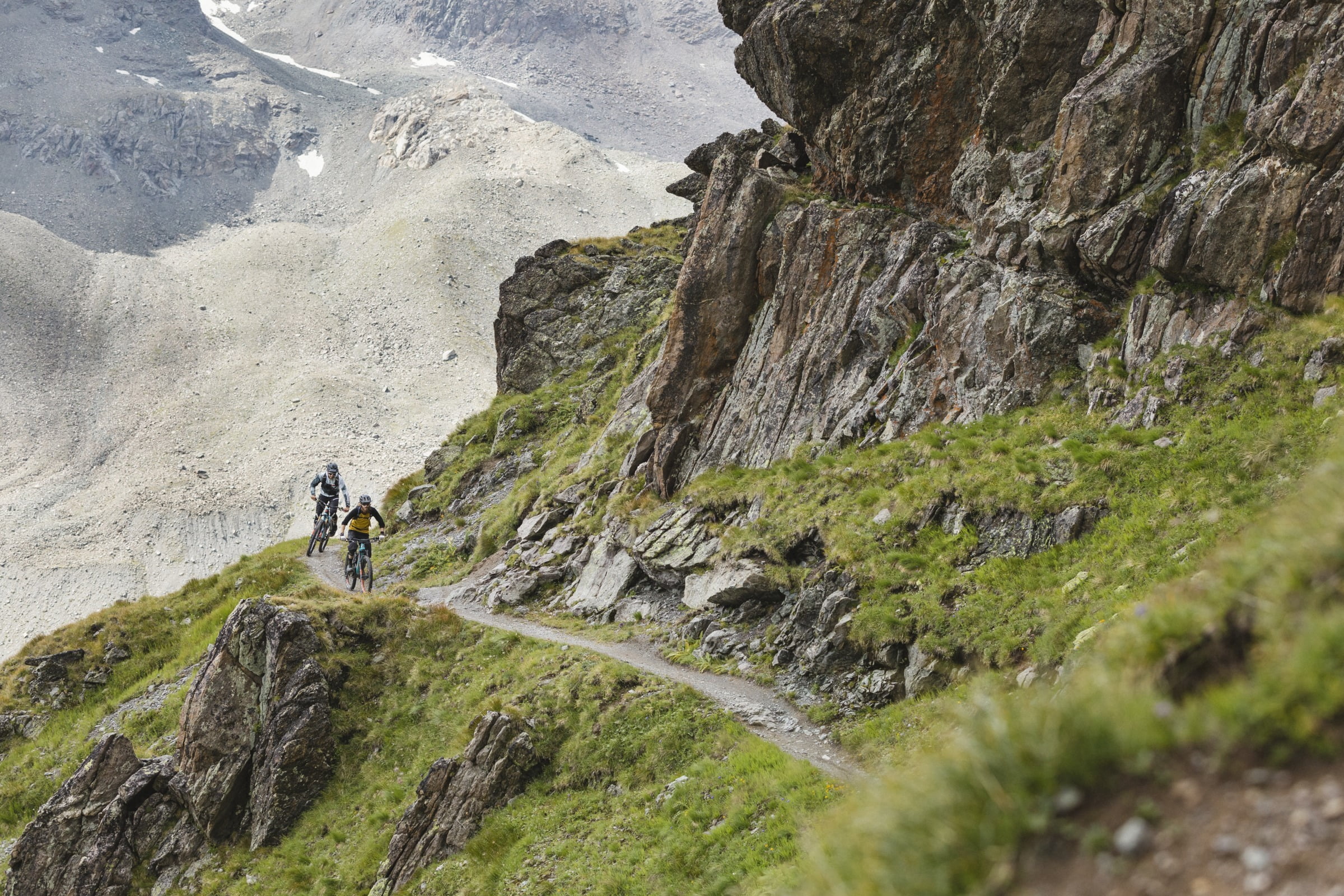 mountain biking