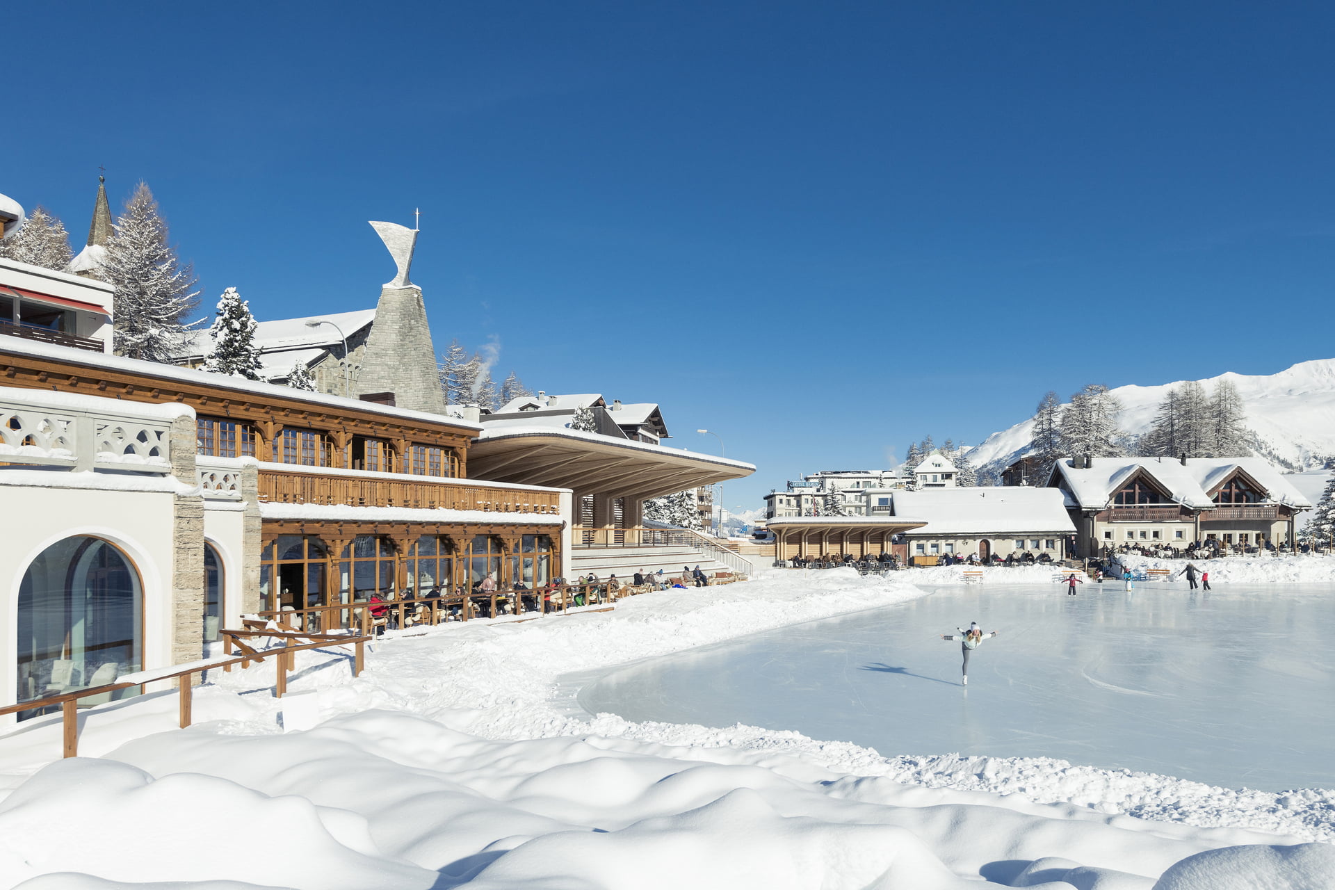 Kulm Olympic Ice Rink St Moritz Ice Skating St Moritz