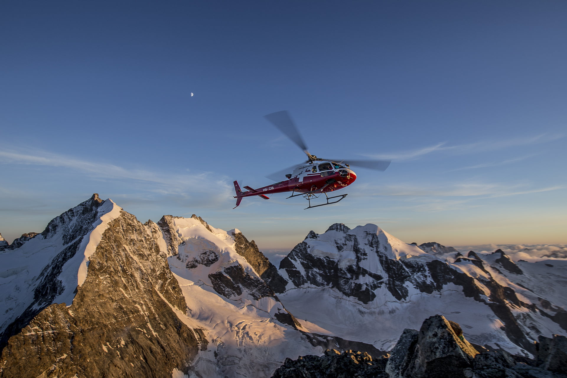 Swiss Helicopter AG Ostschweiz St. Moritz, Schweiz