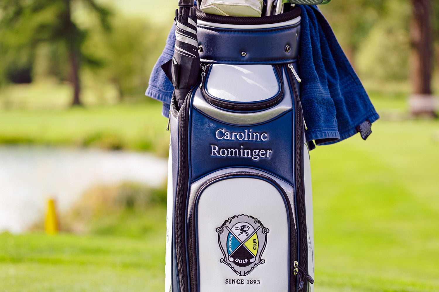 Caroline Rominger Golf at 1800 M - Engadin Golf Course