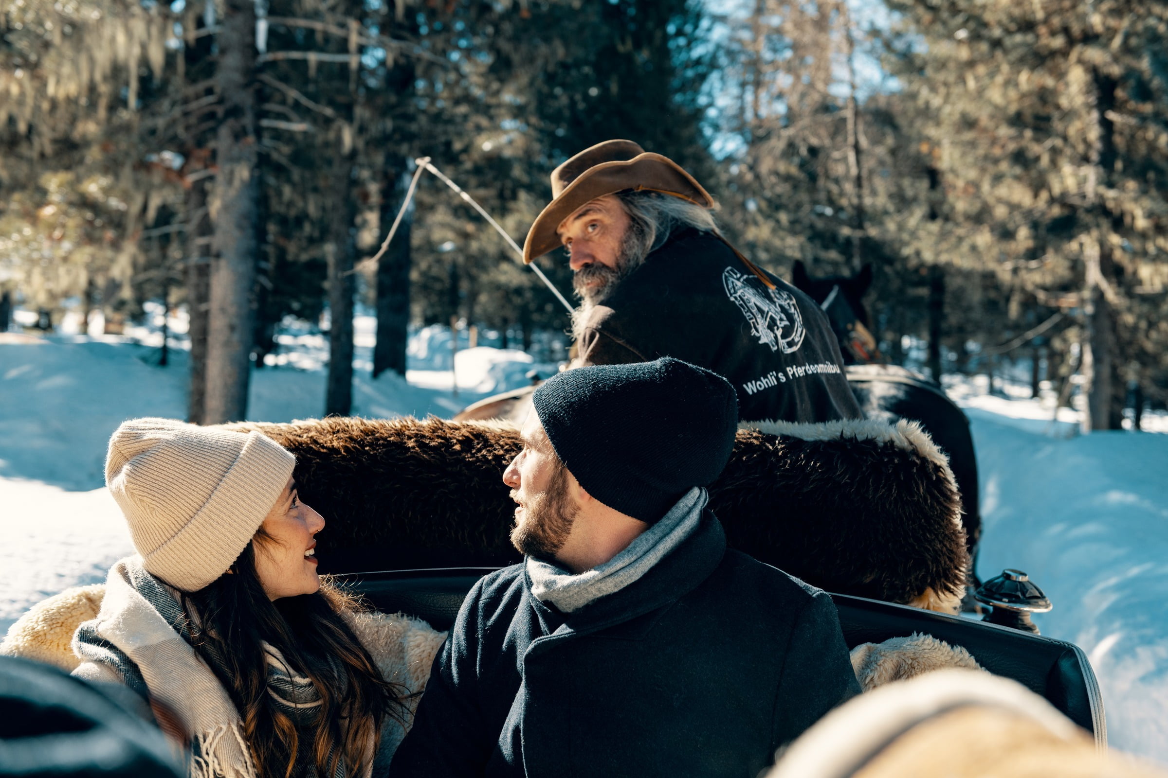 Horse-drawn sleigh ride through the most beautiful landscapes of our region