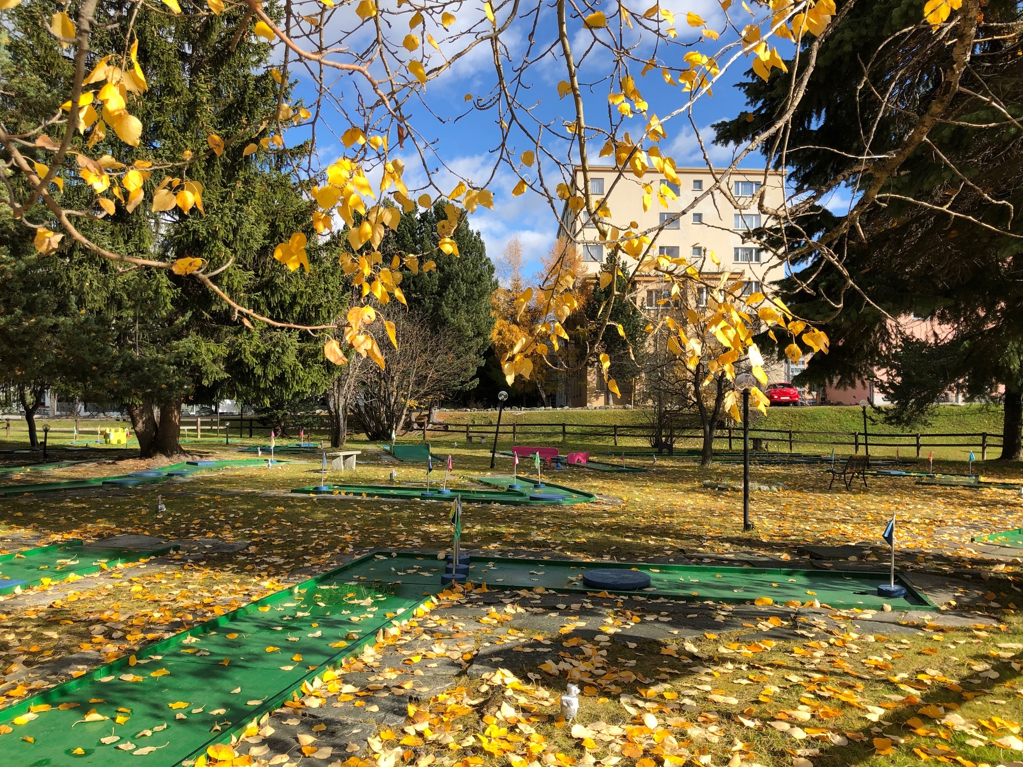 Minigolf in St. Moritz Bad, St. Moritz