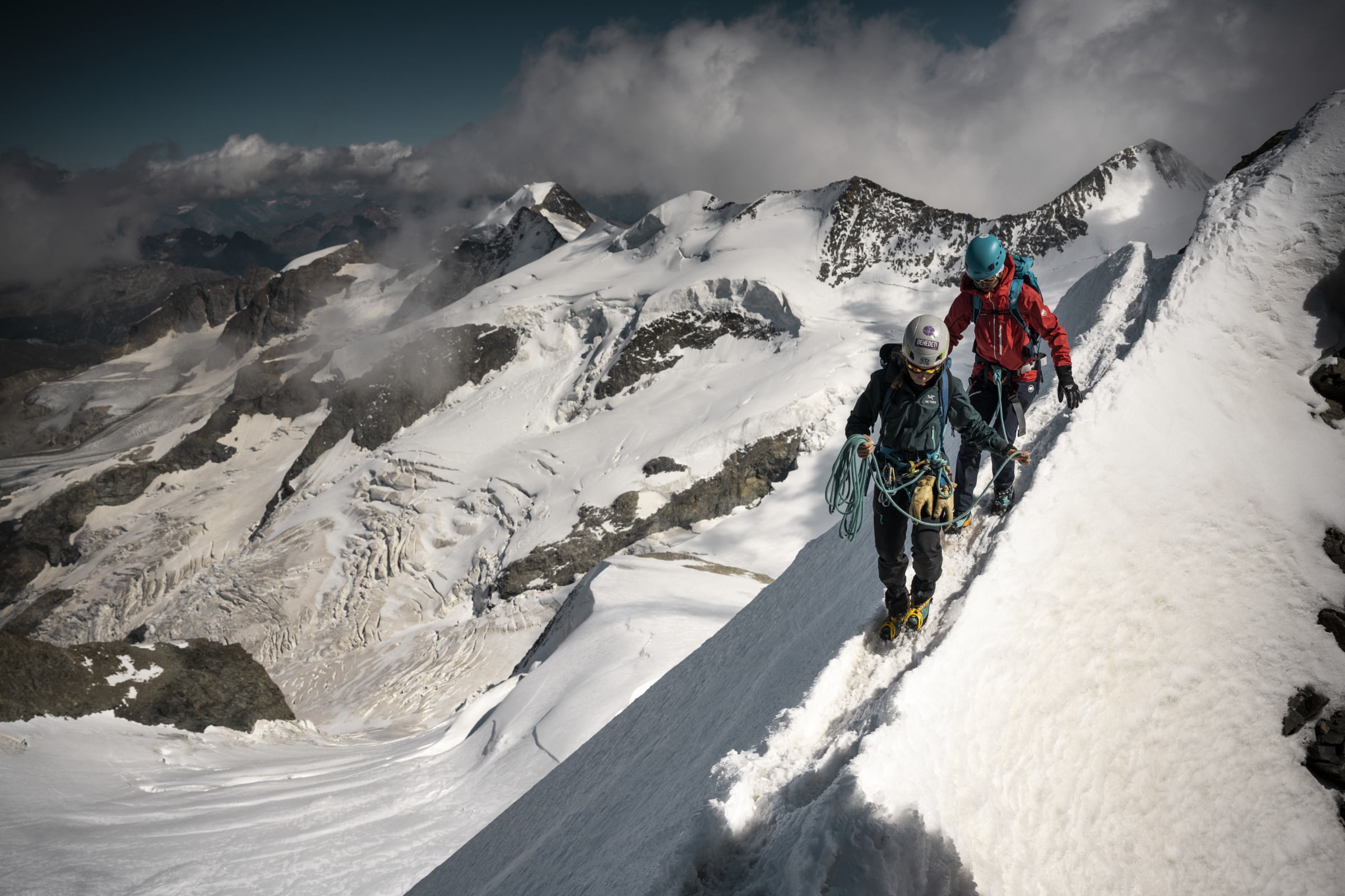 Majestic and impressive: the Bernina Alps