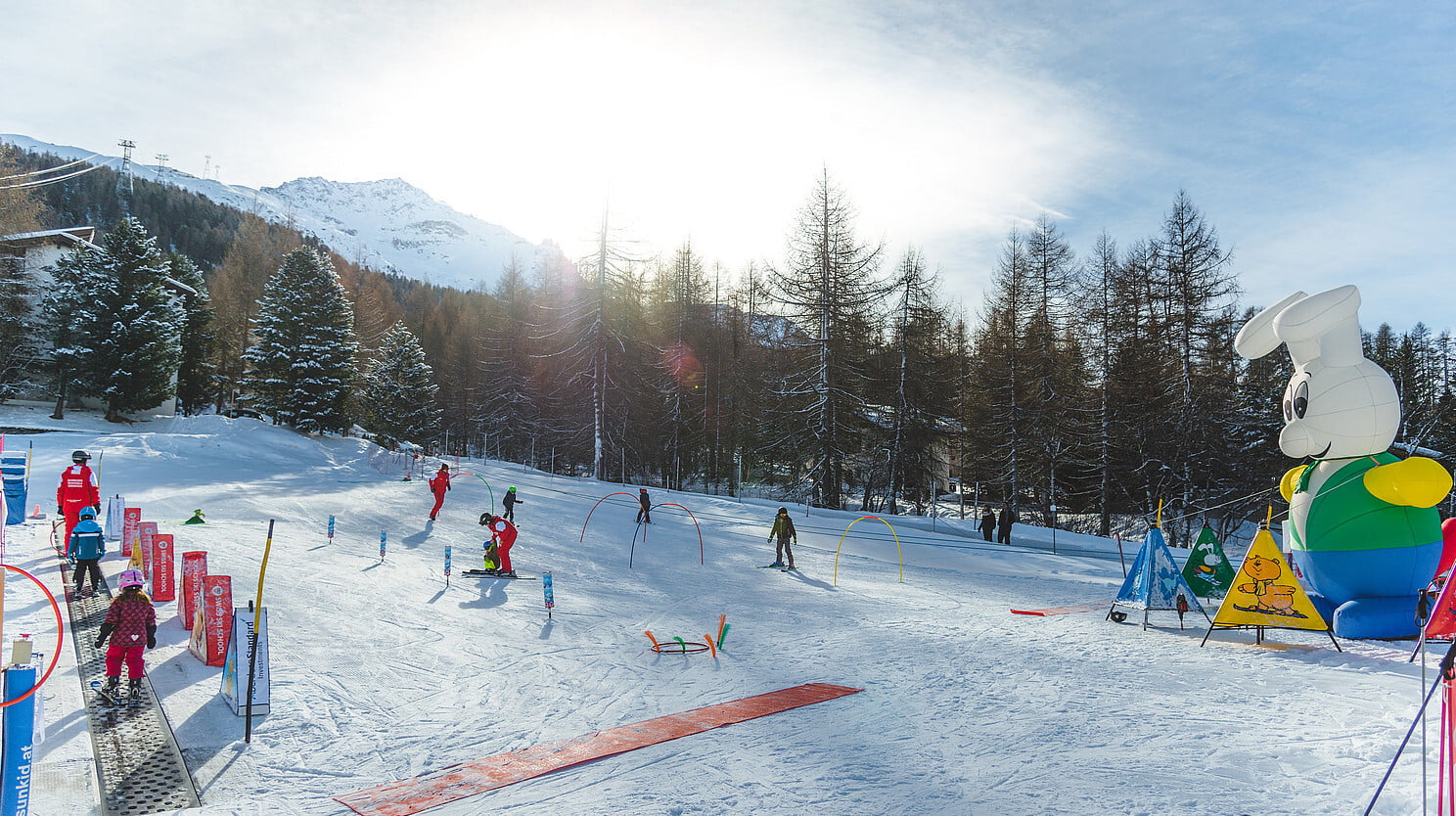 Cristins children's ski lift, Surlej