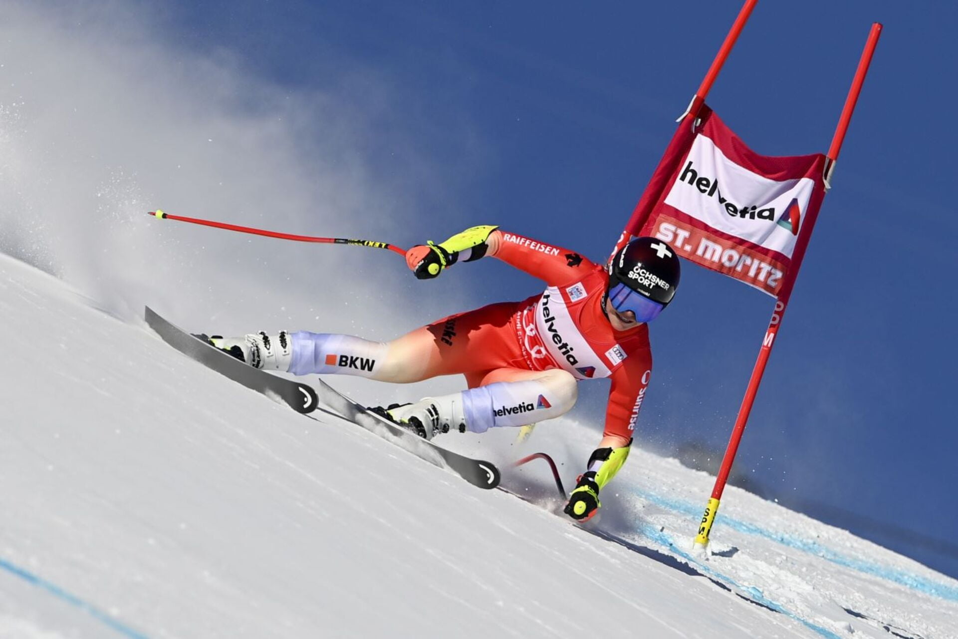 Audi FIS Ski World Cup St. Moritz Engadin, Schweiz