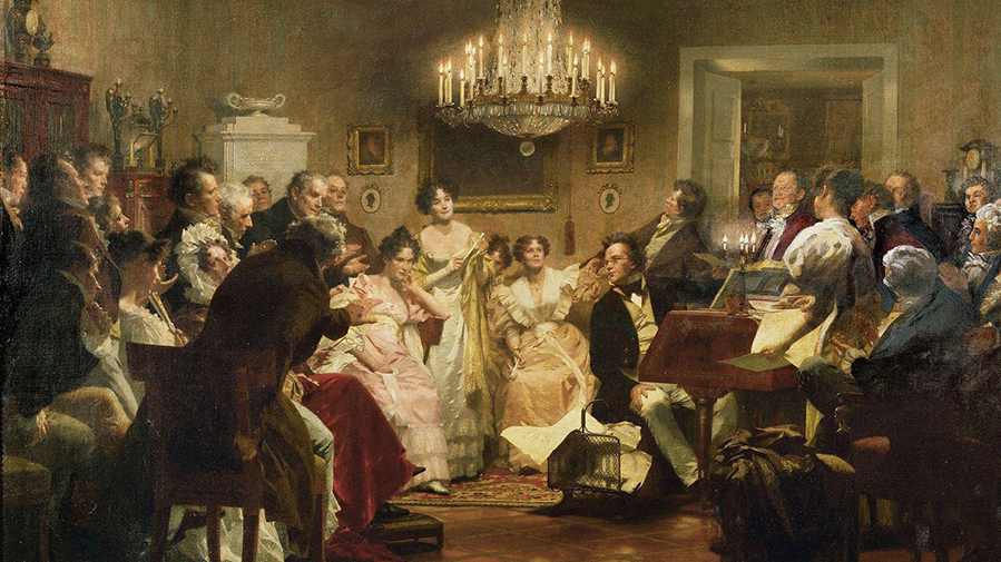 Origen zu Gast in Pontresina - Schuberts Salon 