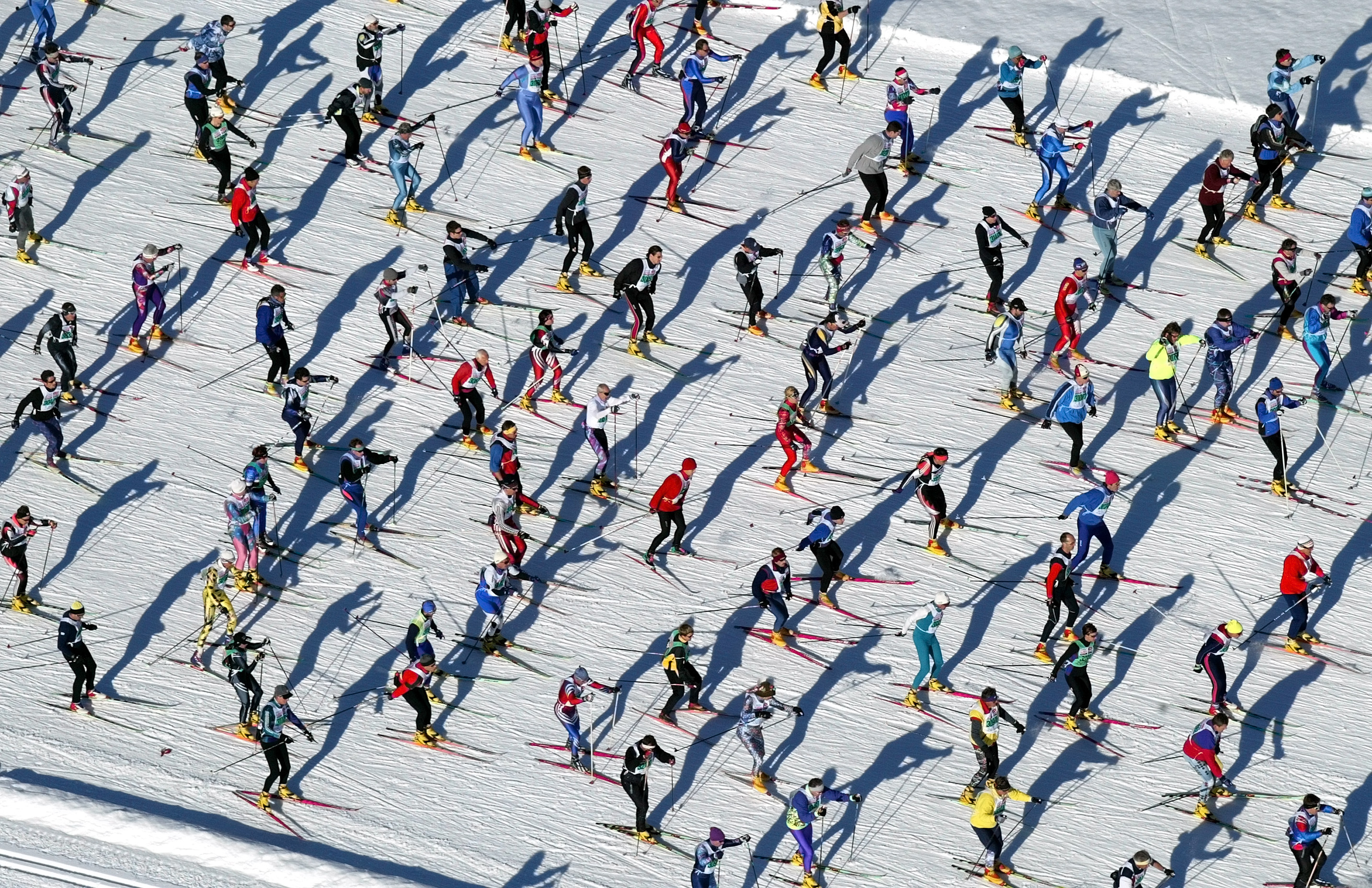 53. Engadin Skimarathon: Schlaufe in Celerina