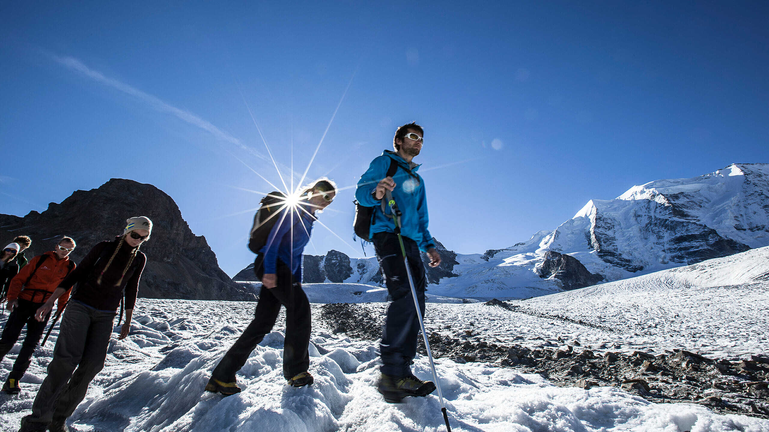 Gletscherwanderung Palü mit Bergführer